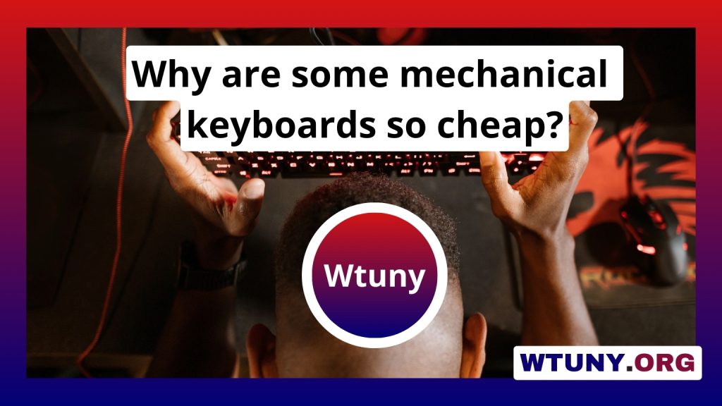 Why are some mechanical keyboards so cheap