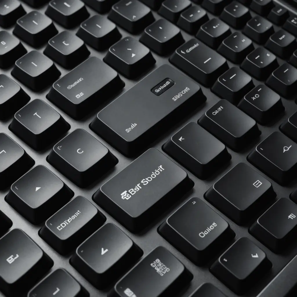 Illustration for 84 Key Mechanical Keyboard