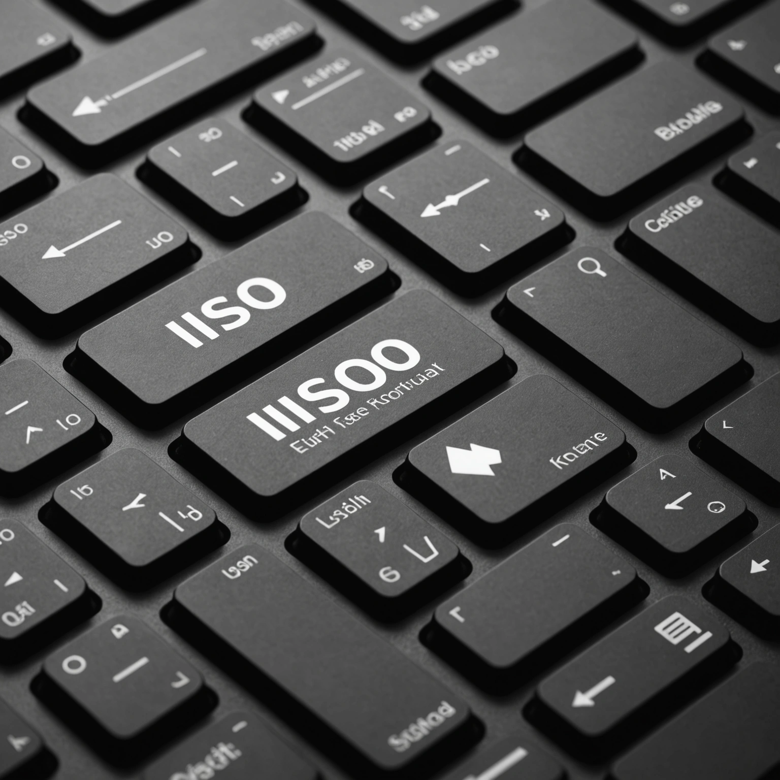 Illustration for Iso Keyboard Layout