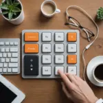Illustration for Numpad With Screen