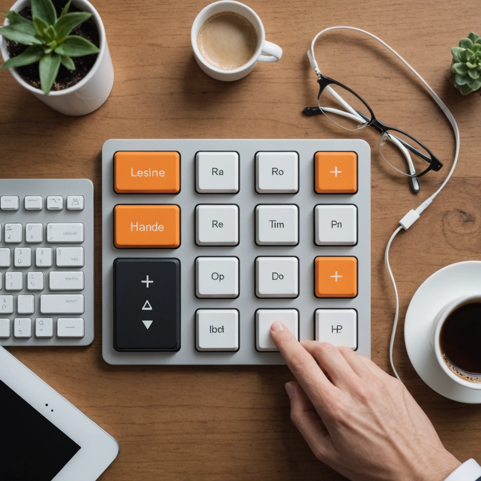 Illustration for Numpad With Screen